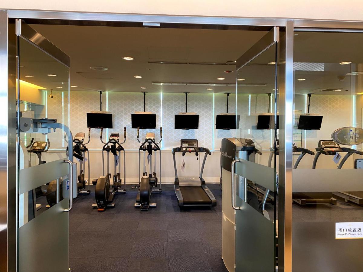 เอเวอร์กรีน พลาซ่า โฮเต็ล Hotel ไถหนาน ภายนอก รูปภาพ The gym at the lounge